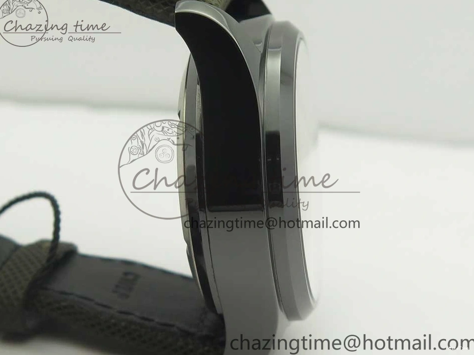 MIROTIME 0216 Classic PILOT IW389001 ZF 1:1 Best Edition Ceramic Case Green Dial on Green Nylon Strap A7750 (Function Same As Genuine) 7160